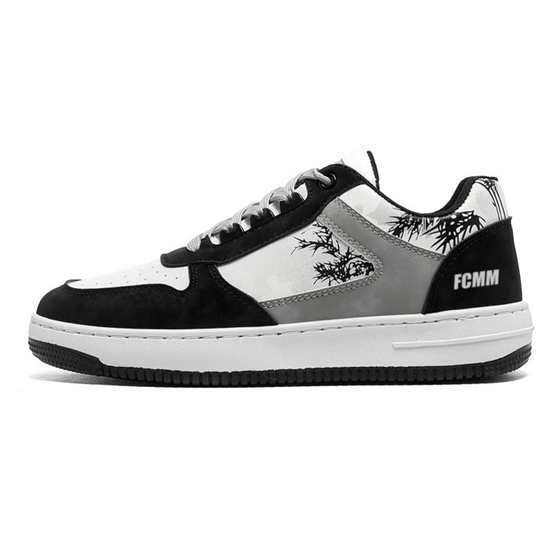 Низкие, износостойкие, противоскользящие мужские кроссовки FCMM, Black
Низкие, износостойкие, противоскользящие мужские кроссовки FCMM, Black