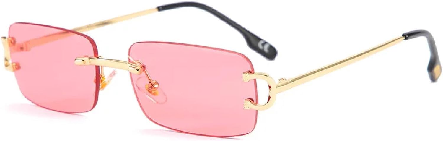 Солнцезащитные очки с защитой от УФ-излучения UV400 | Без оправы с градиентным покрытием | Для женщин и мужчин | Для занятий спортом на открытом воздухе и вождения DSVIGF, Gold-lightred
Солнцезащитные очки с защитой от УФ-излучения UV400 | Без оправы с градиентным покрытием | Для женщин и мужчин | Для занятий спортом на открытом воздухе и вождения DSVIGF, Gold-lightred