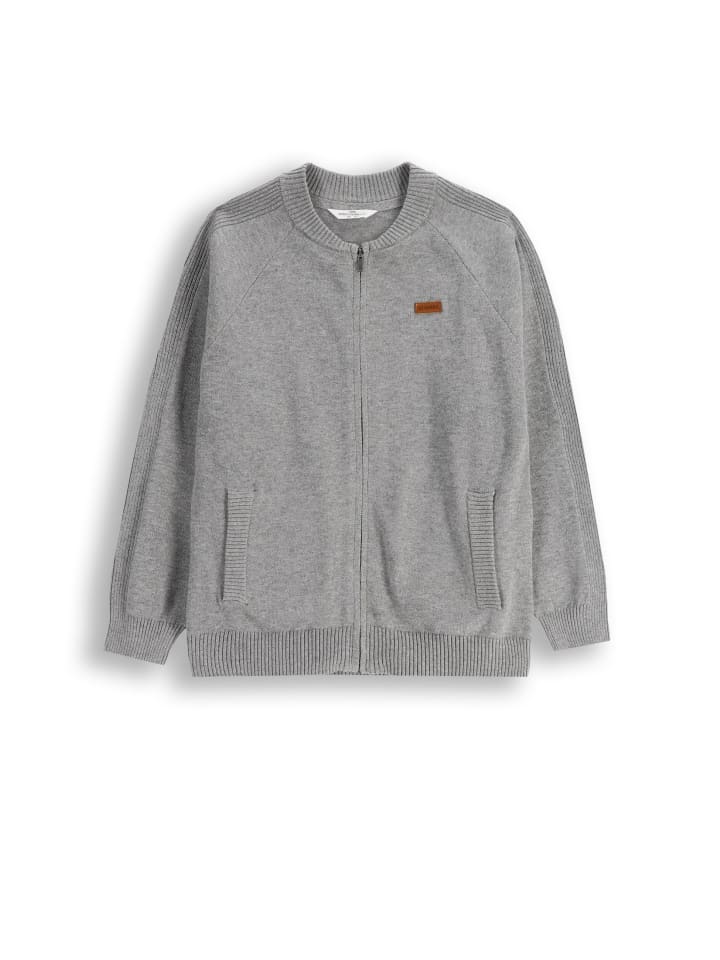 Хлопковый кардиган серого цвета Coccodrillo
Хлопковый кардиган серого цвета Coccodrillo