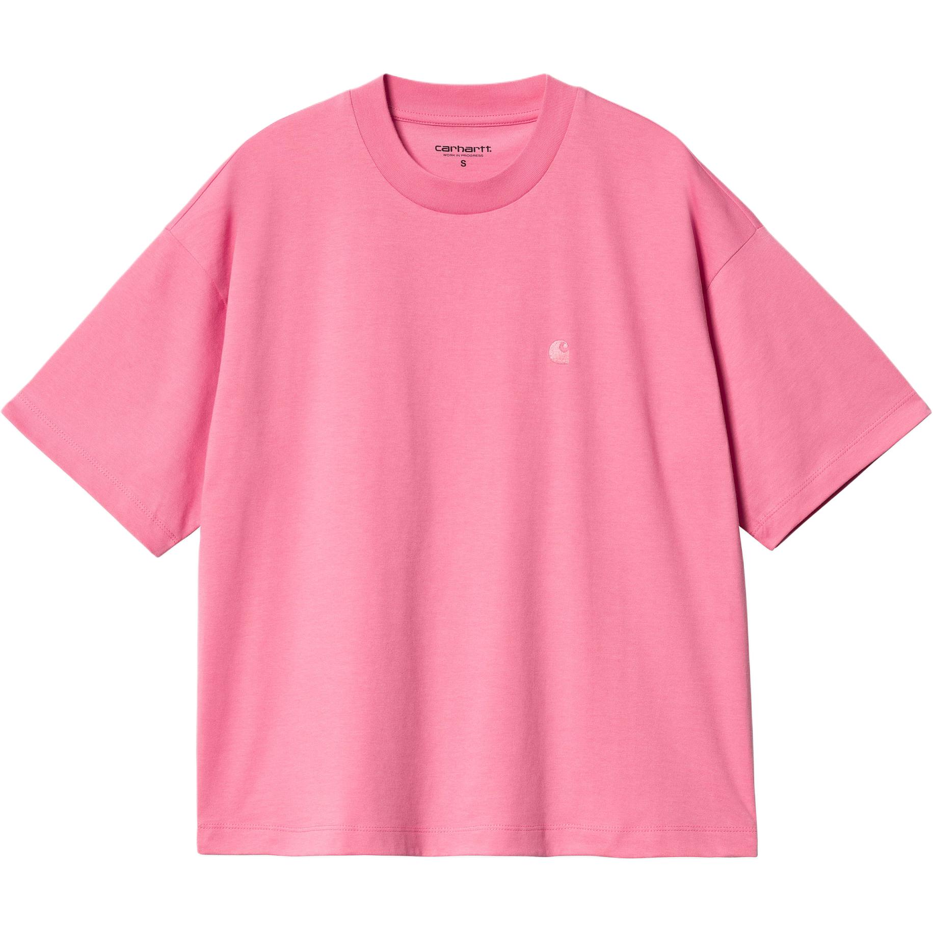 Футболка из хлопка с вышитым логотипом Carhartt WIP, glamor розовый
Футболка из хлопка с вышитым логотипом Carhartt WIP, glamor розовый