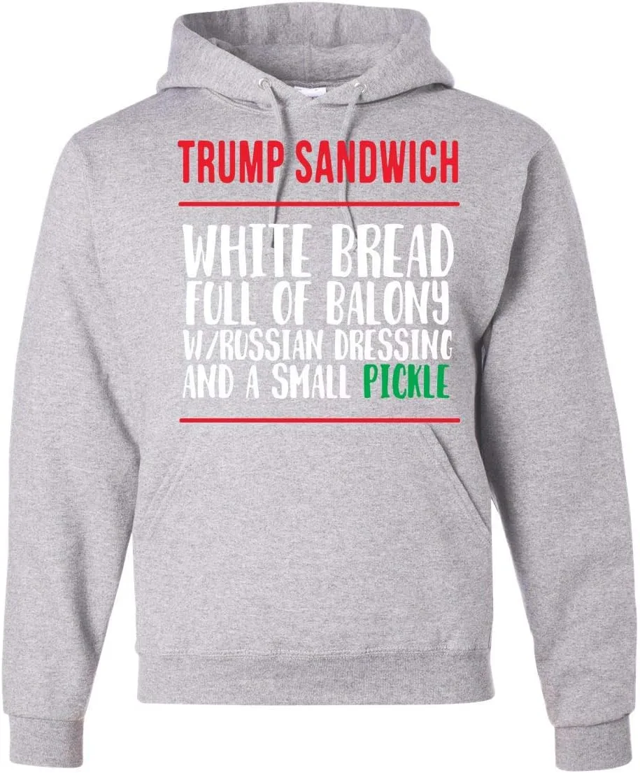 Толстовка с капюшоном Adult Hoodie Trump Sandwich Memetic
Толстовка с капюшоном Adult Hoodie Trump Sandwich Memetic