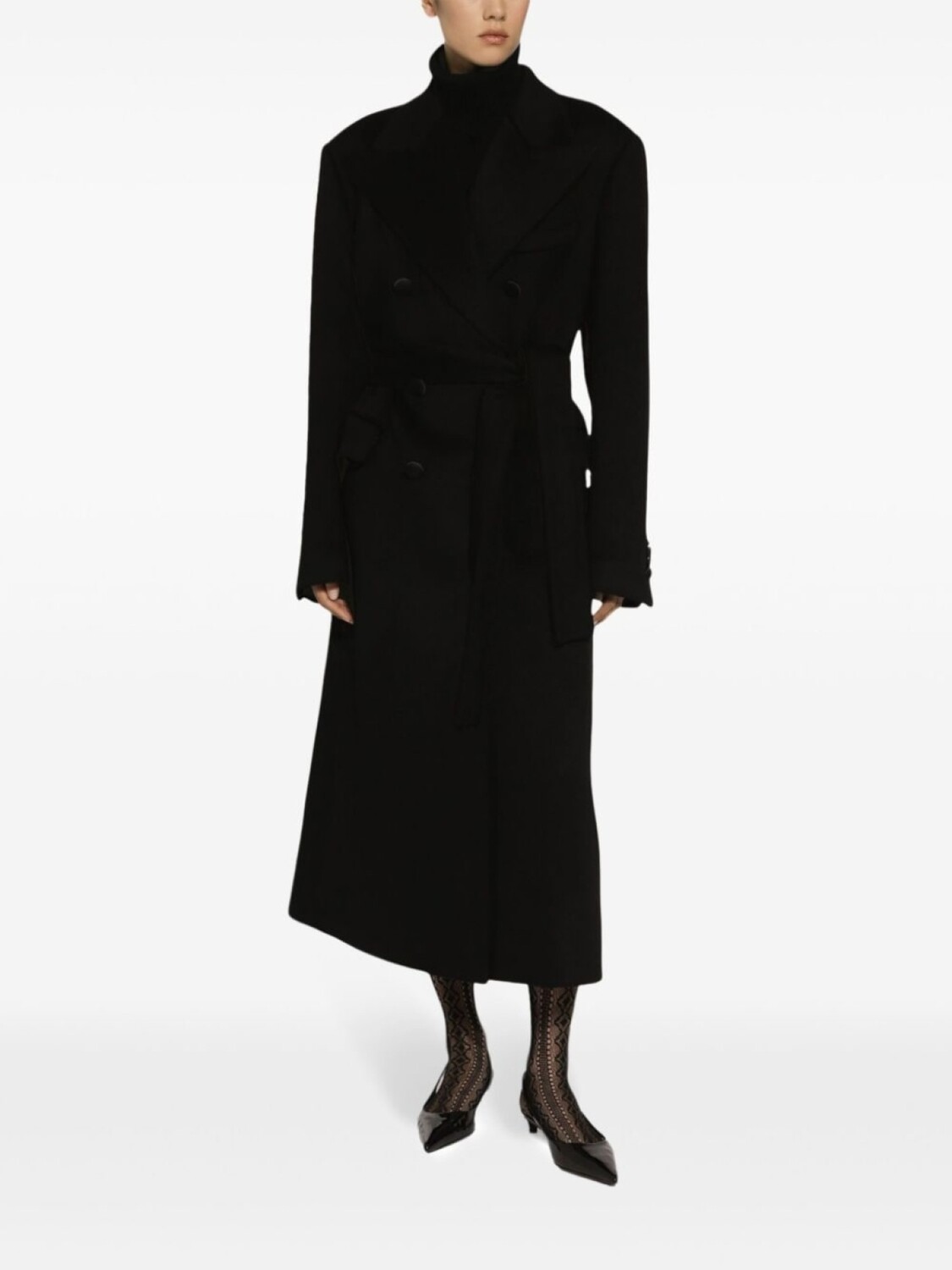 Dolce & Gabbana двубортное пальто, черный
Dolce & Gabbana двубортное пальто, черный