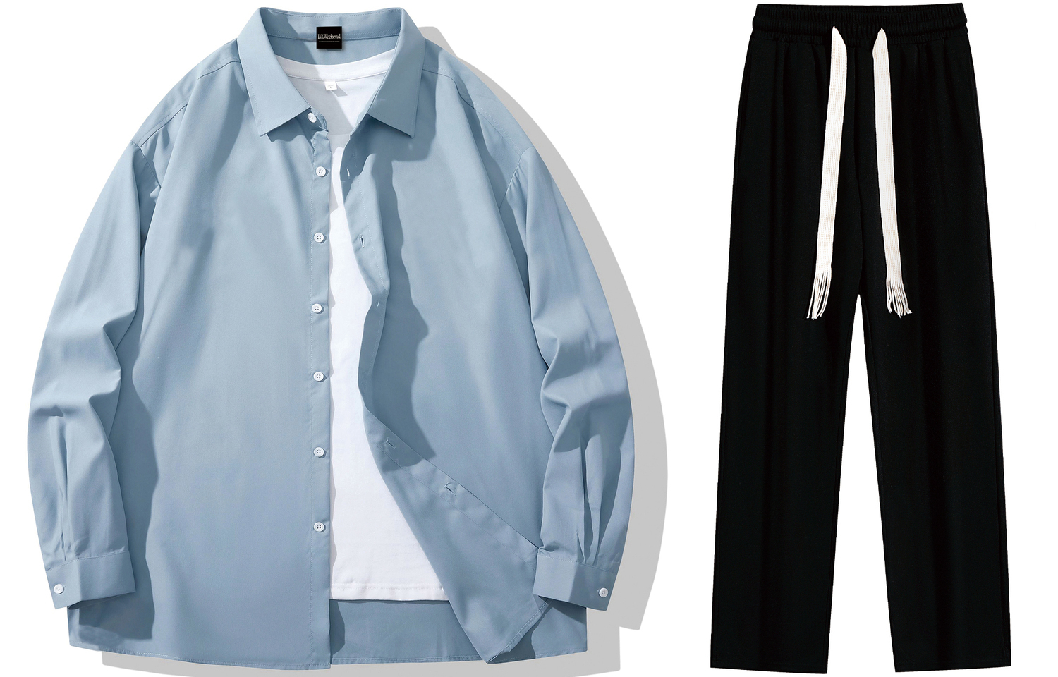 Комлпект Shirt Matching Set Fall And Winter Unisex LA'T.WEEKEND
Комлпект Shirt Matching Set Fall And Winter Unisex LA'T.WEEKEND