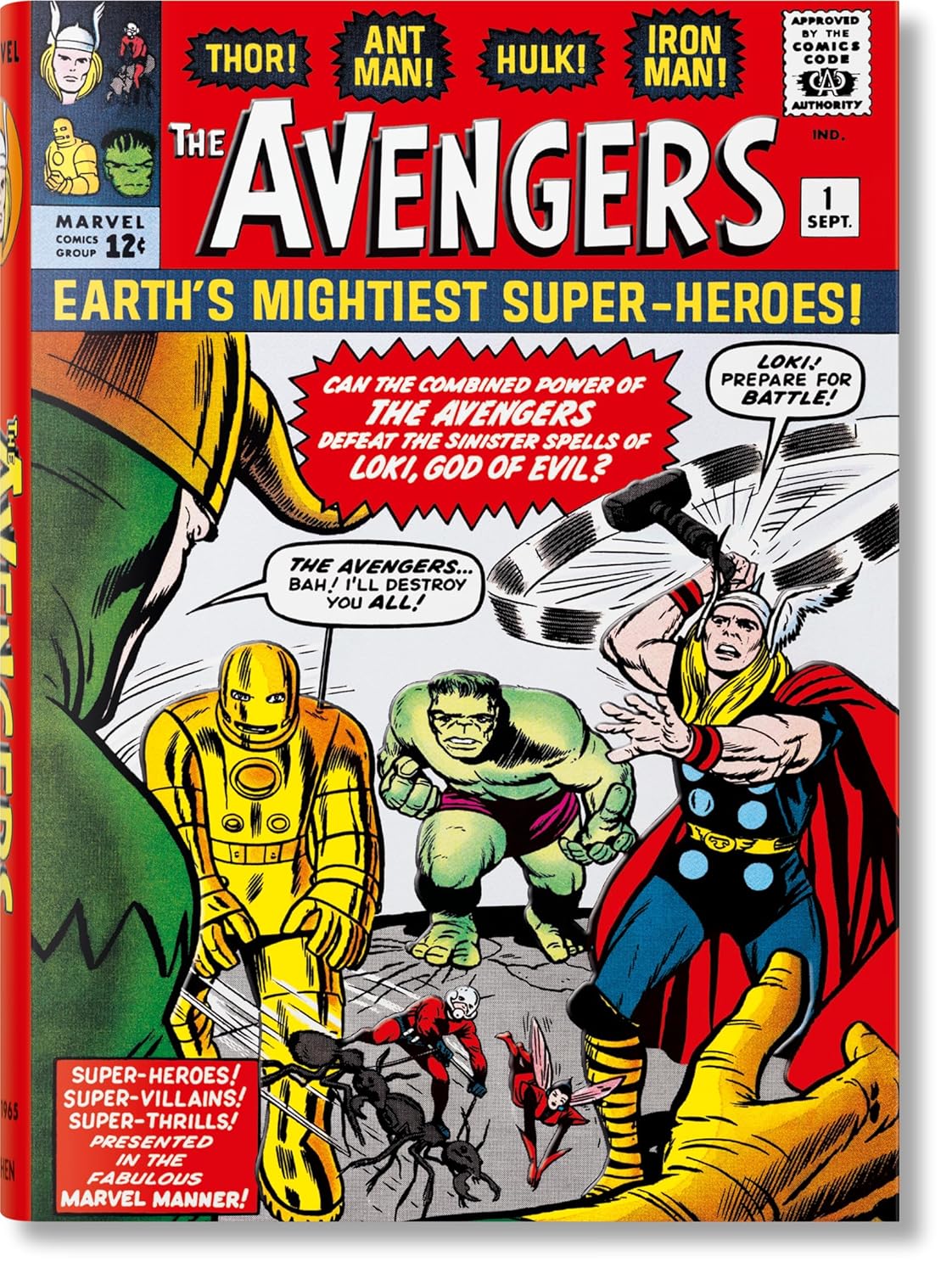 Marvel Comics Library. Avengers. 1963-1965 (TASCHEN)
Marvel Comics Library. Avengers. 1963-1965 (TASCHEN)