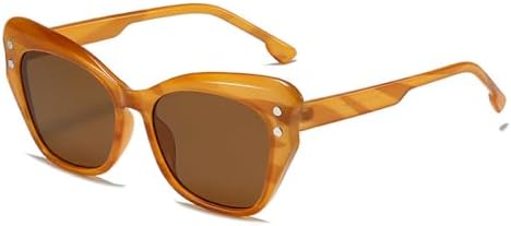 Женские солнцезащитные очки большого размера 2027 года, модные, яркие, с защитой от УФ-излучения UV400, в стиле ретро, мужские солнцезащитные очки с заклепками MTZJH, Brown Tea
Женские солнцезащитные очки большого размера 2027 года, модные, яркие, с защитой от УФ-излучения UV400, в стиле ретро, мужские солнцезащитные очки с заклепками MTZJH, Brown Tea