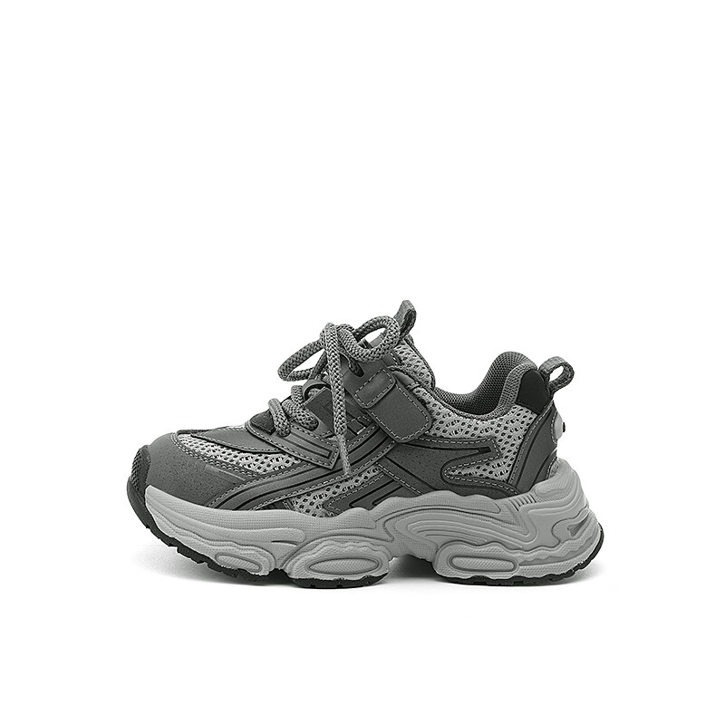 Детские кеды Kids Low-top Серые Jeep, темно-серый 
Детские кеды Kids Low-top Серые Jeep, темно-серый