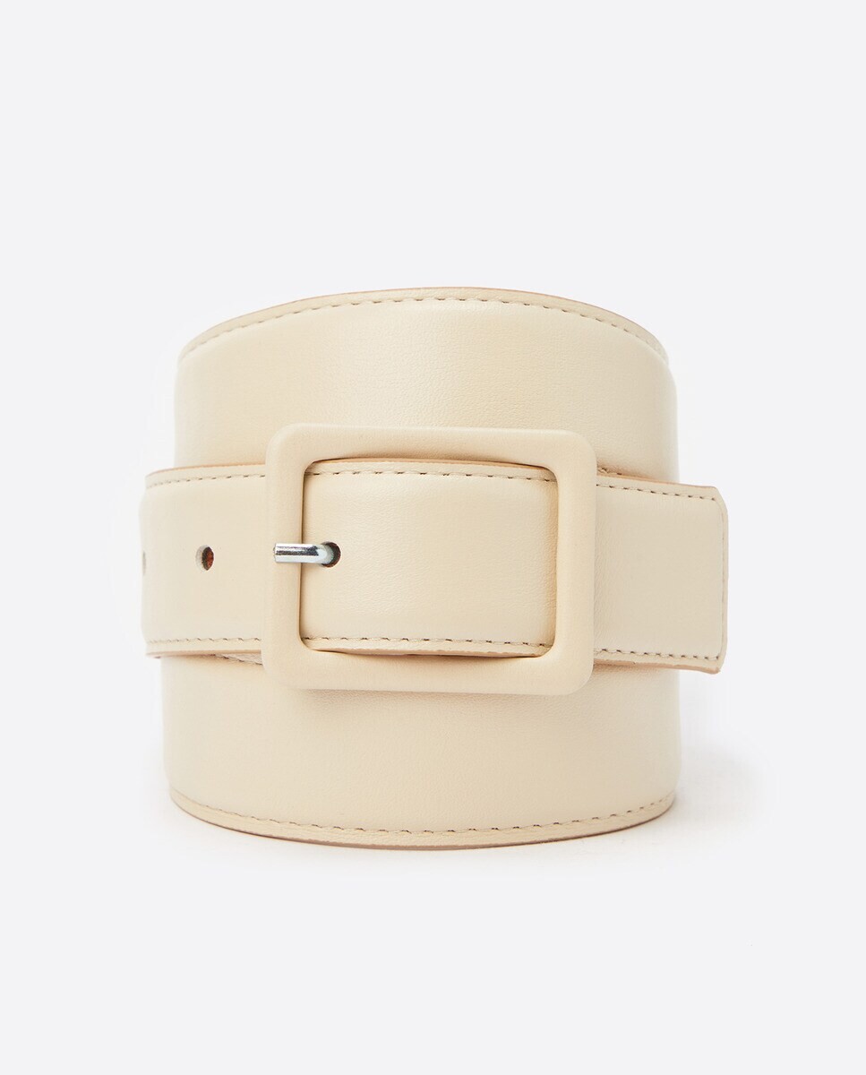 Ремень из кожи наппа бежевого цвета Maison Boinet, бежевый
Ремень из кожи наппа бежевого цвета Maison Boinet, бежевый