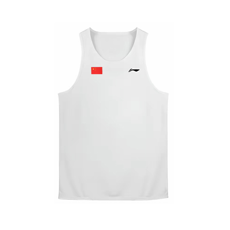 Майка Li-Ning мужская белая с круглым вырезом тонкая
Майка Li-Ning мужская белая с круглым вырезом тонкая
