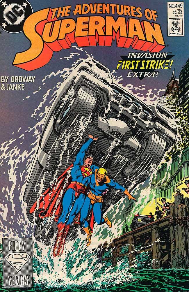 The Adventures of Superman, #449 (DC Comics)
The Adventures of Superman, #449 (DC Comics)