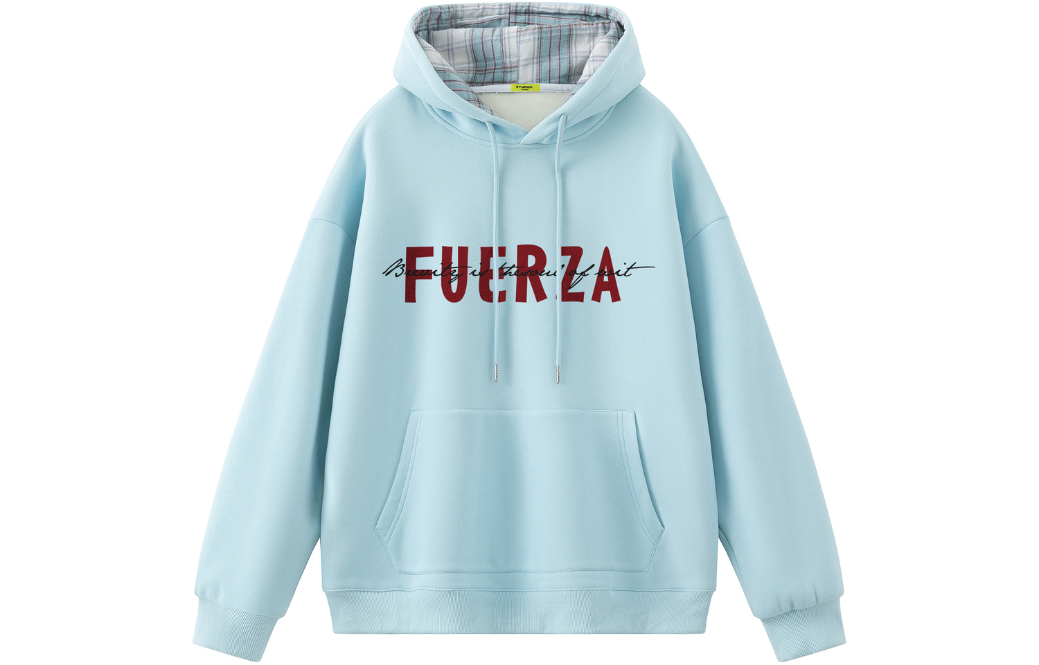 Унисекс свитшот FUERZA, светло-голубой
Унисекс свитшот FUERZA, светло-голубой