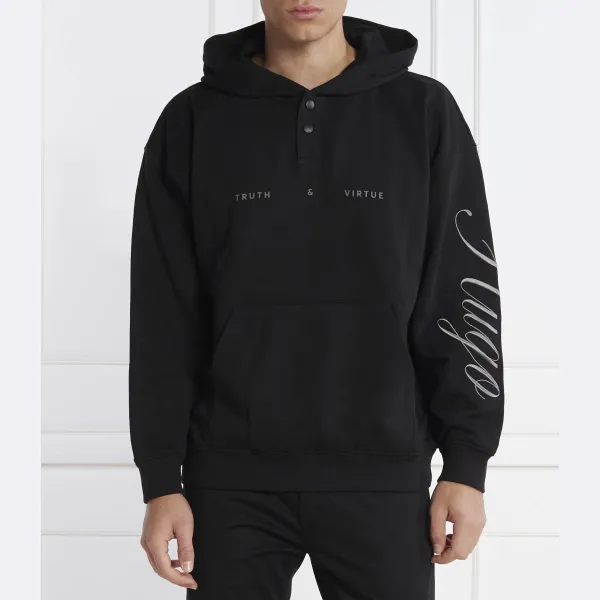 Толстовка datrol стандартного кроя Hugo, черный
Толстовка datrol стандартного кроя Hugo, черный