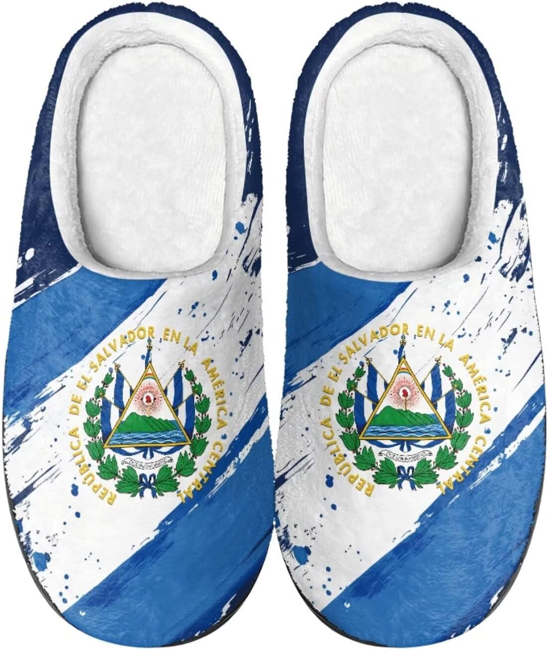 Унисекс домашние тапочки Howilath с принтом флага страны, из фланели, с мягкой пушистой подкладкой, теплые хлопковые тапочки, El Salvador Flag
Унисекс домашние тапочки Howilath с принтом флага страны, из фланели, с мягкой пушистой подкладкой, теплые хлопковые тапочки, El Salvador Flag