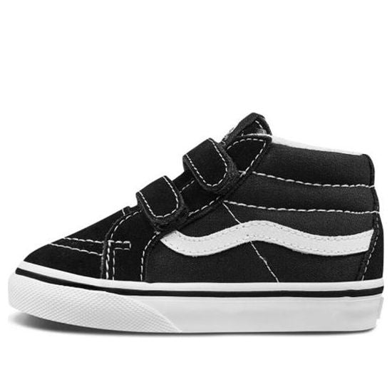 Кроссовки sk8-mid reissue velcro 'black' Vans, черный 
Кроссовки sk8-mid reissue velcro 'black' Vans, черный