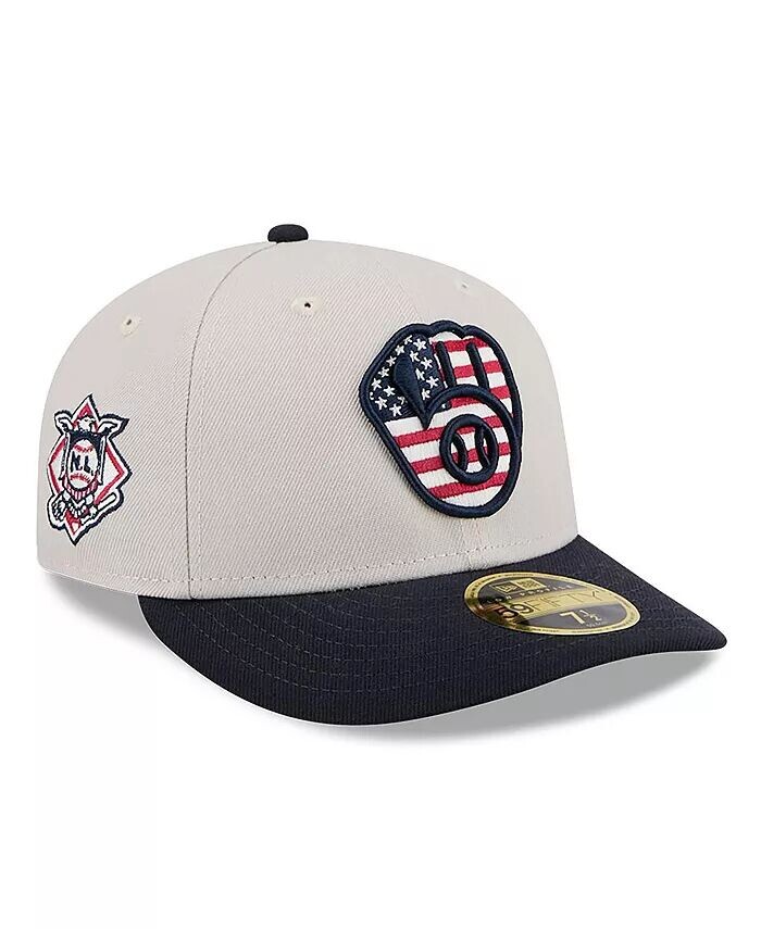 Мужская черная облегающая шляпа Milwaukee Brewers 2024 Fourth of июля 59FIFTY New Era, бежевый
Мужская черная облегающая шляпа Milwaukee Brewers 2024 Fourth of июля 59FIFTY New Era, бежевый