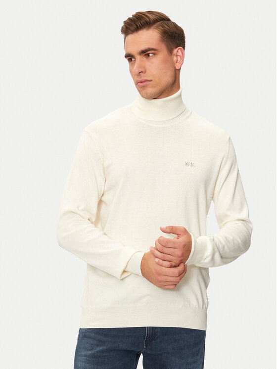 Свитер с высоким воротником обычного кроя La Martina, экрю
Свитер с высоким воротником обычного кроя La Martina, экрю