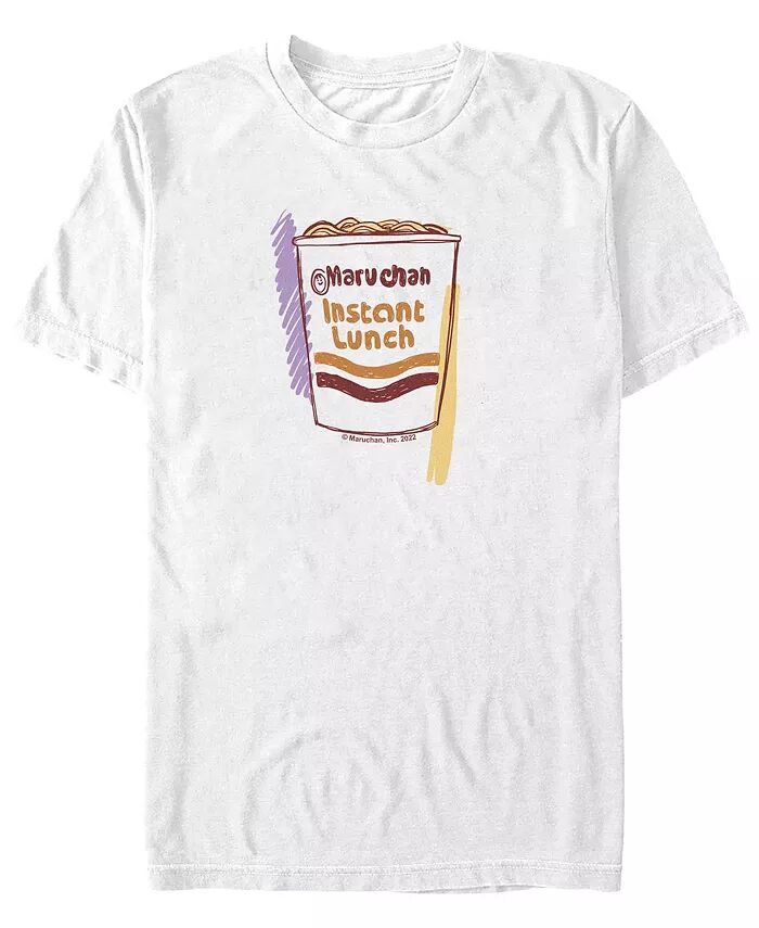 Мужская футболка Maruchan Artsy с коротким рукавом Fifth Sun, белый 
Мужская футболка Maruchan Artsy с коротким рукавом Fifth Sun, белый