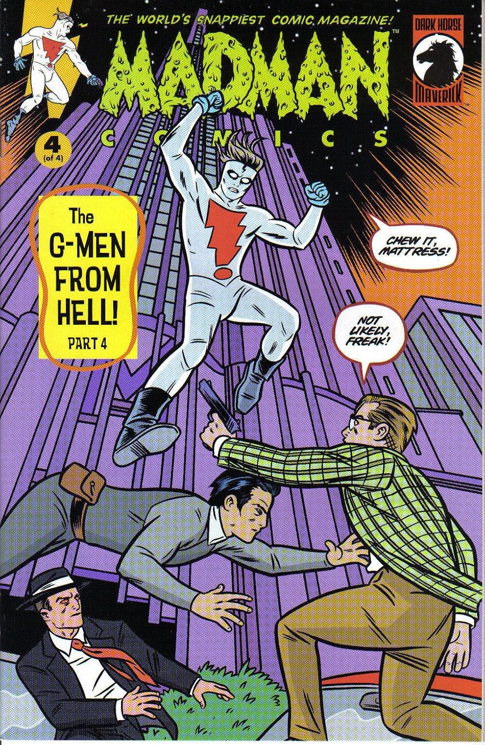 Madman Comics No. 20 The G-men From Hell Part 4 (Dark Horse Comics)
Madman Comics No. 20 The G-men From Hell Part 4 (Dark Horse Comics)