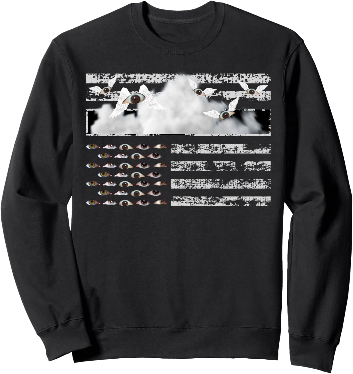Странная эстетика американского флага, странный глаз, толстовка с изображением глаза Weirdcoreaesthetic Clothingalt Indiedreamcore, черный
Странная эстетика американского флага, странный глаз, толстовка с изображением глаза Weirdcoreaesthetic Clothingalt Indiedreamcore, черный