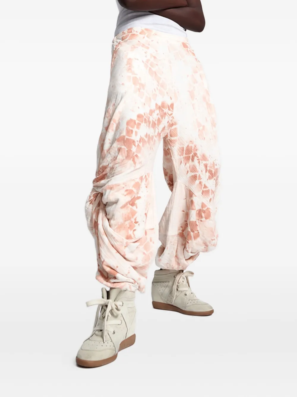 Брюки с драпировкой и принтом под змеиную кожу One Teaspoon, бежевый
Брюки с драпировкой и принтом под змеиную кожу One Teaspoon, бежевый