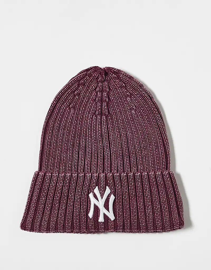 Двухцветная шапка-бини New Era NY Yankees с манжетами крупной вязки красного цвета
Двухцветная шапка-бини New Era NY Yankees с манжетами крупной вязки красного цвета