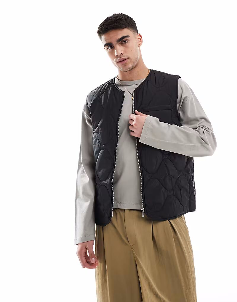 Стеганый жилет New Look черного цвета, Черный, Стеганый жилет New Look черного цвета
Стеганый жилет New Look черного цвета, Черный, Стеганый жилет New Look черного цвета