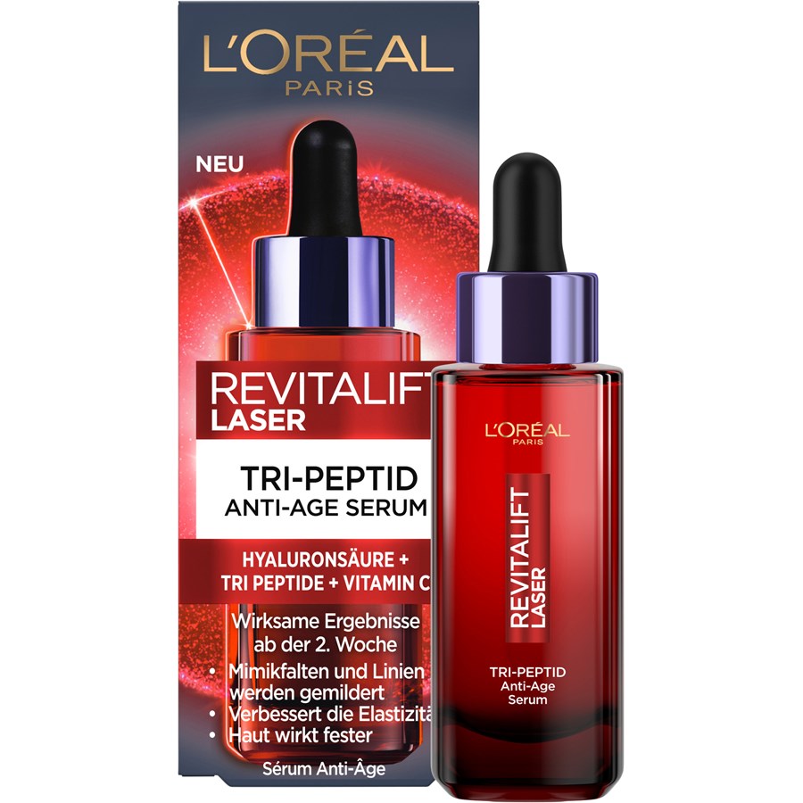 Сыворотка для лица L’Oréal Paris Revitalift Laser Tri-Peptid Anti-Age Serum, 30 ml
Сыворотка для лица L’Oréal Paris Revitalift Laser Tri-Peptid Anti-Age Serum, 30 ml