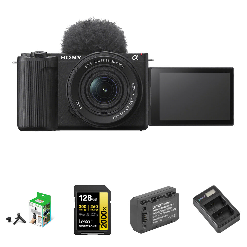 Беззеркальная камера Sony ZV-E10 II Mirrorless Camera with 16-50mm f/3.5-5.6 Lens and
Беззеркальная камера Sony ZV-E10 II Mirrorless Camera with 16-50mm f/3.5-5.6 Lens and