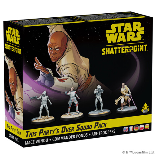 Настольная игра This Party’S Over (Mace Windu) Squad Pack: Star Wars Shatterpoint
Настольная игра This Party’S Over (Mace Windu) Squad Pack: Star Wars Shatterpoint