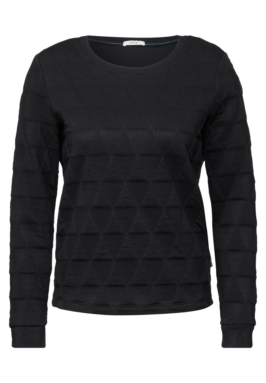 Лонгслив CECIL Shirt, черный
Лонгслив CECIL Shirt, черный