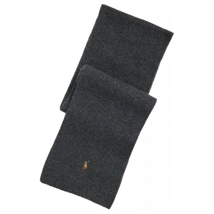 Хлопковый полиэстеровый трикотажный шарф мужской серый Polo Ralph Lauren
Хлопковый полиэстеровый трикотажный шарф мужской серый Polo Ralph Lauren