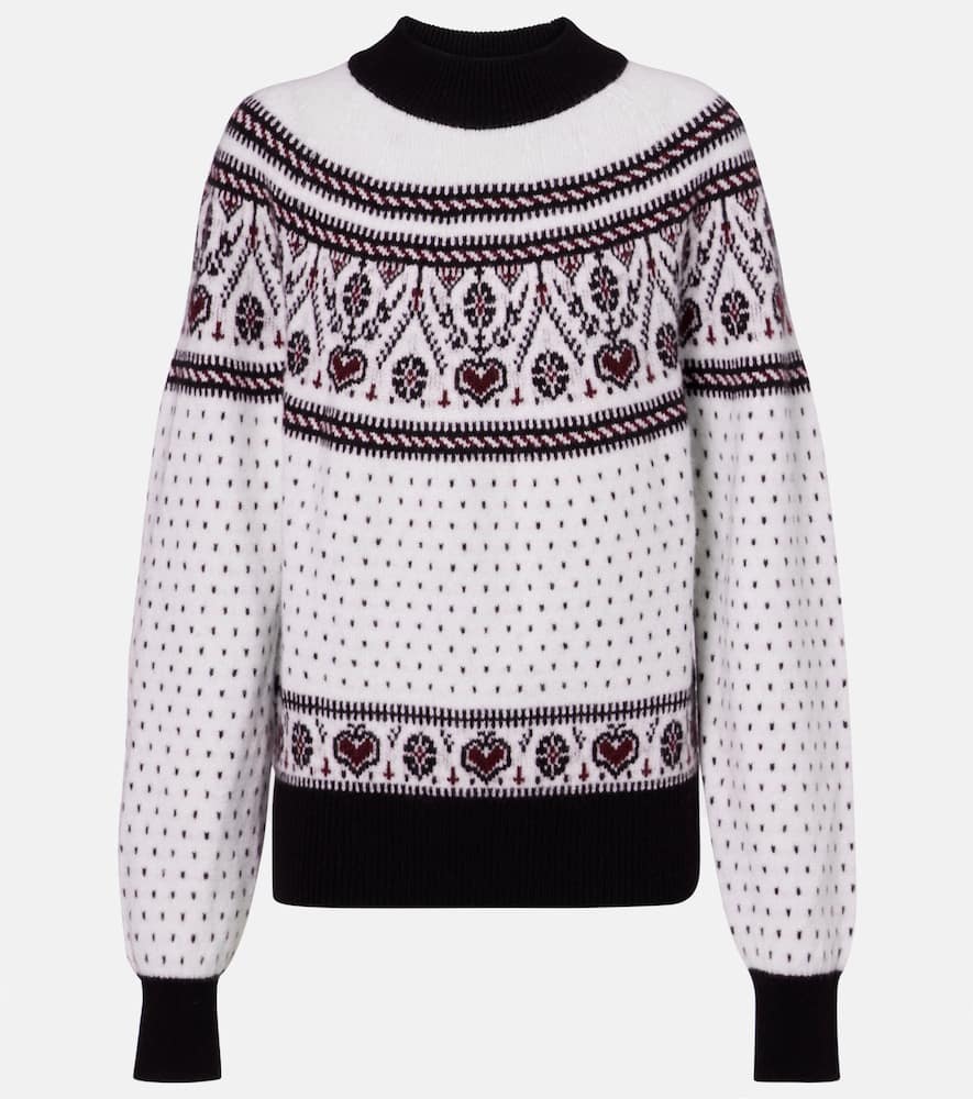 Свитер Guy Fair Isle из кашемира Khaite, Ivory/Red Multi
Свитер Guy Fair Isle из кашемира Khaite, Ivory/Red Multi