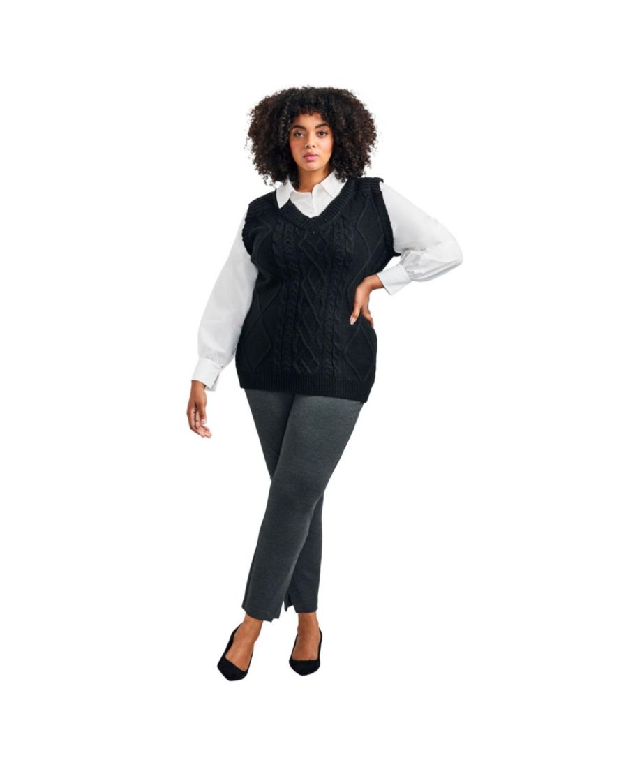 Женские брюки Eva Split Detail Ponte AVENUE, Charcoal
Женские брюки Eva Split Detail Ponte AVENUE, Charcoal