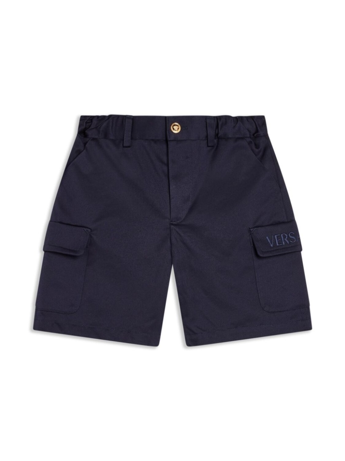 Versace Kids шорты с вышитым логотипом, синий
Versace Kids шорты с вышитым логотипом, синий
