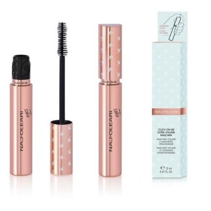 Тушь для ресниц Click-On Me Extra Volume 01, черная, интенсивная, 12 мл, Naj-Oleari
Тушь для ресниц Click-On Me Extra Volume 01, черная, интенсивная, 12 мл, Naj-Oleari