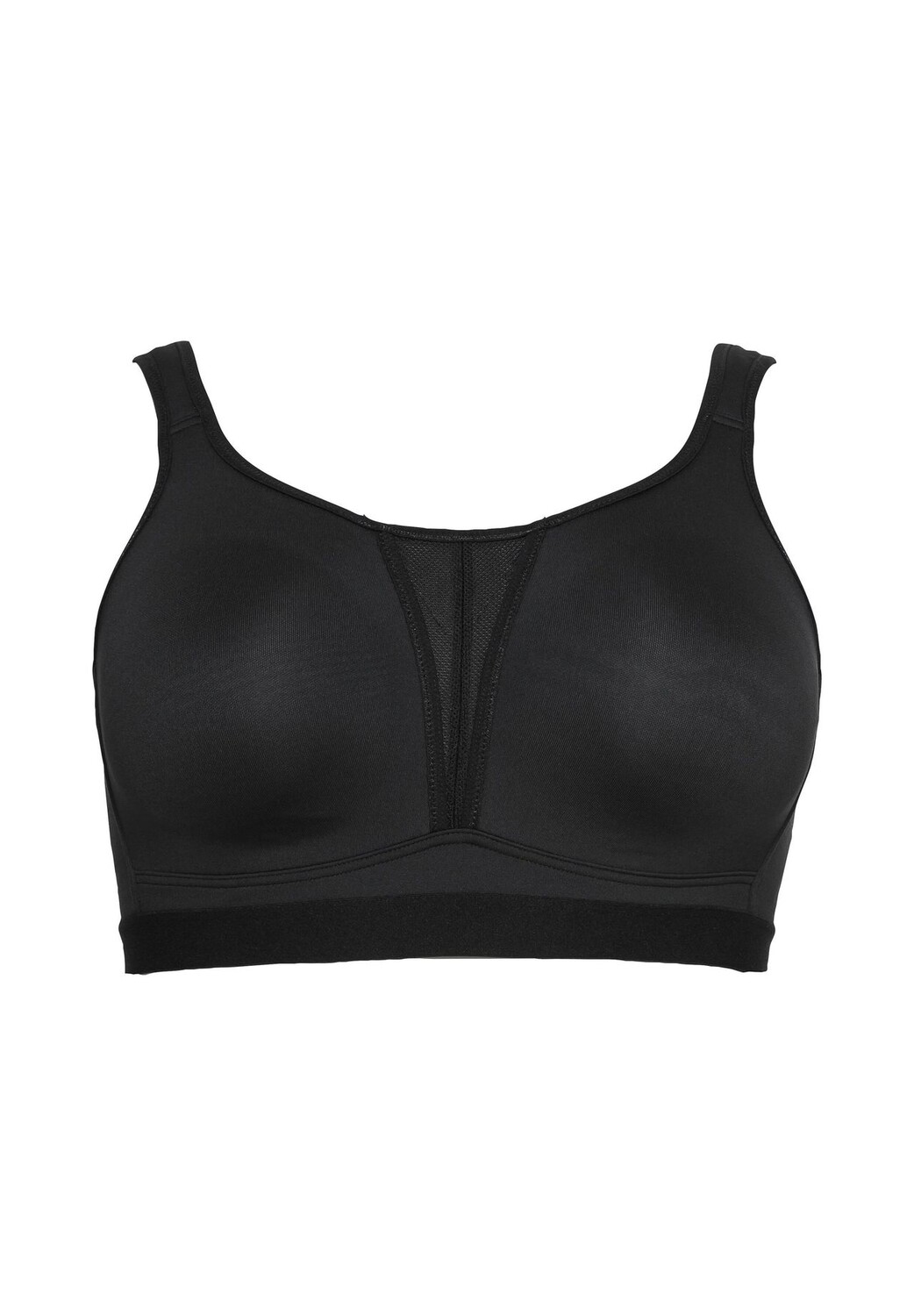 Спортивный бюстгальтер с двумя вариантами ношения sheego, черный
Спортивный бюстгальтер с двумя вариантами ношения sheego, черный