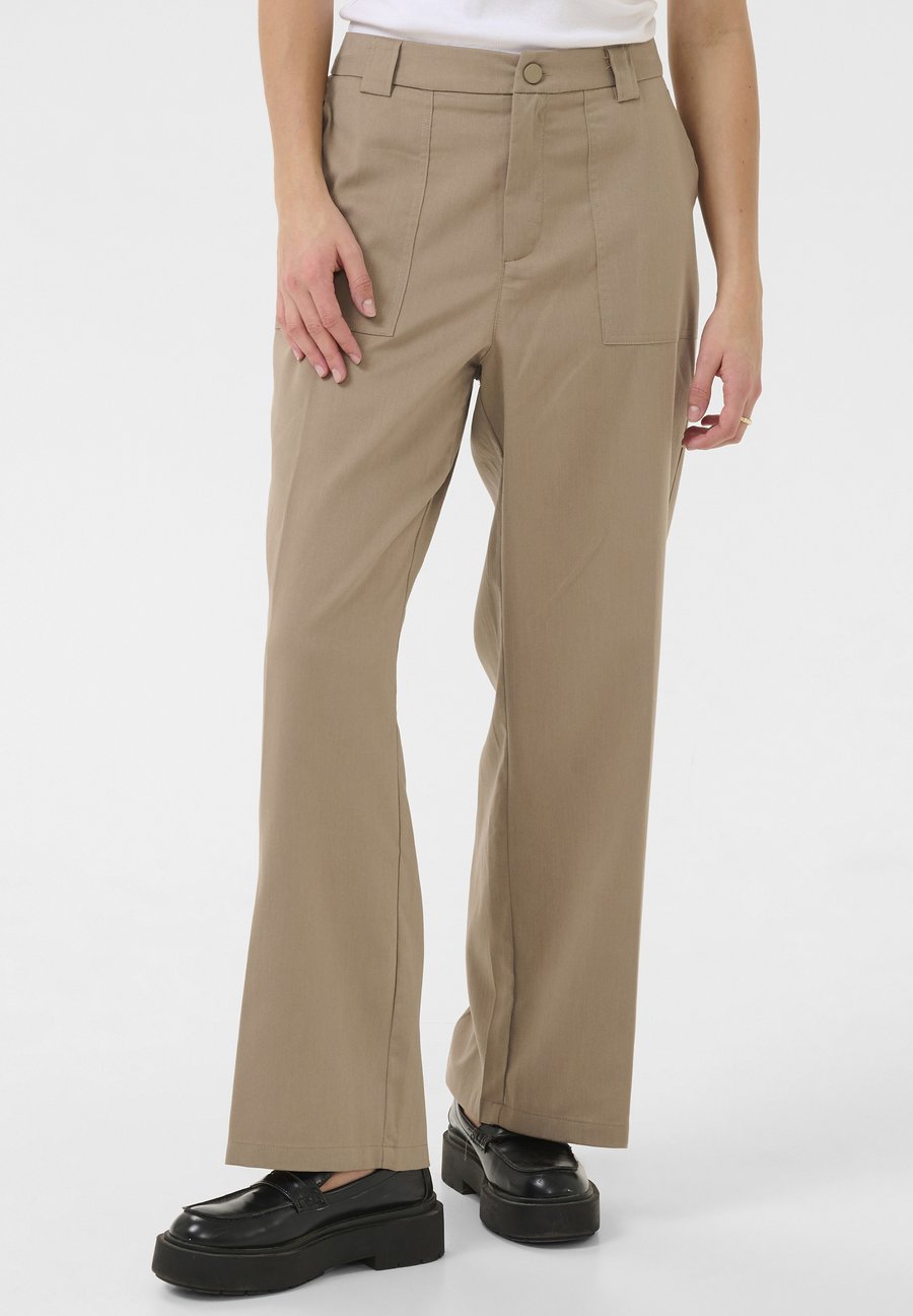 Брюки Kaffe KAAMALIE WITH WIDE LEGS, Silver Mink/Brown
Брюки Kaffe KAAMALIE WITH WIDE LEGS, Silver Mink/Brown