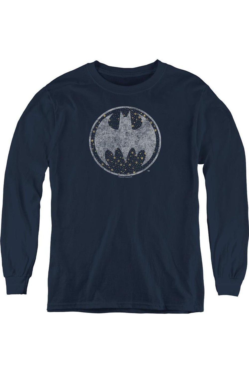 Футболка с длинным рукавом для детей "Batman. Звездная ночь" Gildan, темно-синий
Футболка с длинным рукавом для детей "Batman. Звездная ночь" Gildan, темно-синий