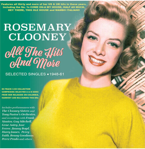 CD диск Clooney, Rosemary: All The Hits And More: Selected Singles 1948-61
CD диск Clooney, Rosemary: All The Hits And More: Selected Singles 1948-61