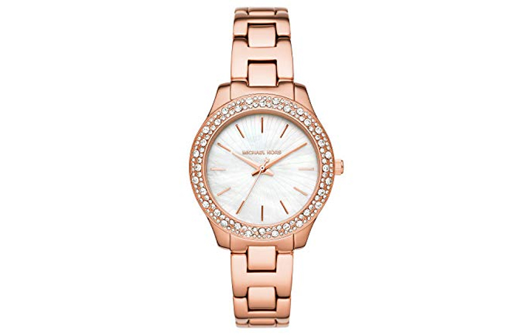 Наручные часы с кварцевым механизмом, стальной браслет, 36 мм, белый циферблат, женские часы MICHAEL KORS 
Наручные часы с кварцевым механизмом, стальной браслет, 36 мм, белый циферблат, женские часы MICHAEL KORS