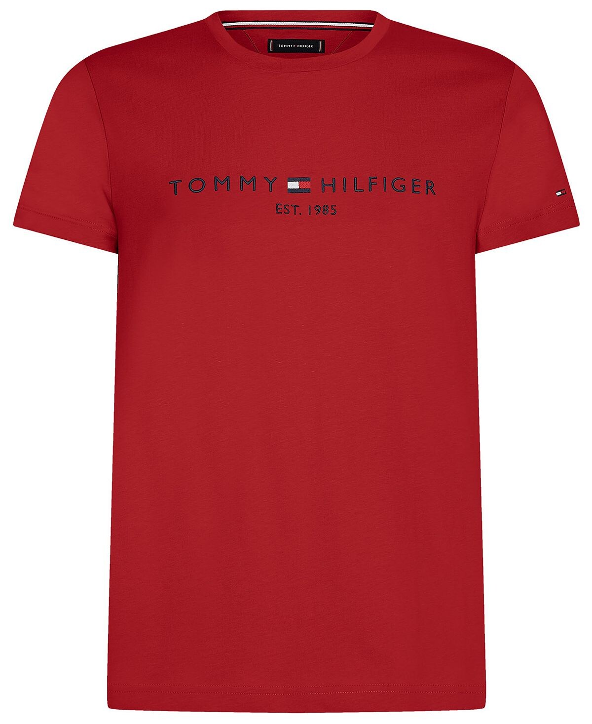 Мужская футболка с круглым вырезом с вышитым логотипом Tommy Hilfiger
Мужская футболка с круглым вырезом с вышитым логотипом Tommy Hilfiger