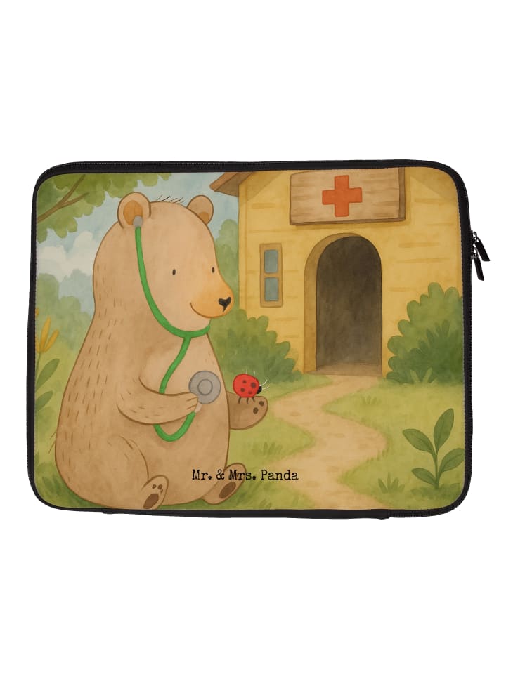 Mr. & Mrs. Panda Сумка для ноутбука с изображением медведя-доктора, без слогана, белого цвета
Mr. & Mrs. Panda Сумка для ноутбука с изображением медведя-доктора, без слогана, белого цвета