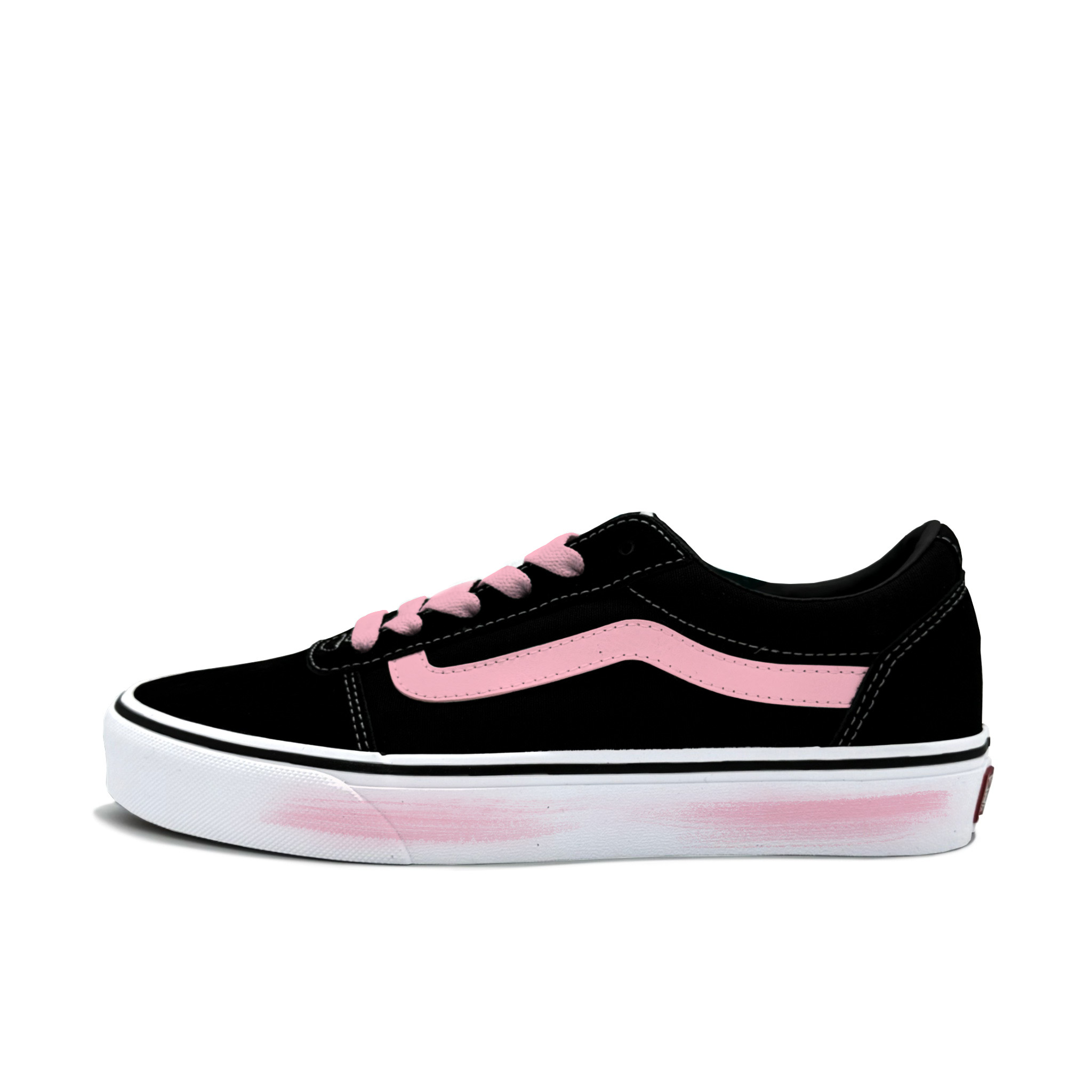 Vans Мужские низкие скейтерские кроссовки Ward Abrasion Resistant черный розовый
Vans Мужские низкие скейтерские кроссовки Ward Abrasion Resistant черный розовый