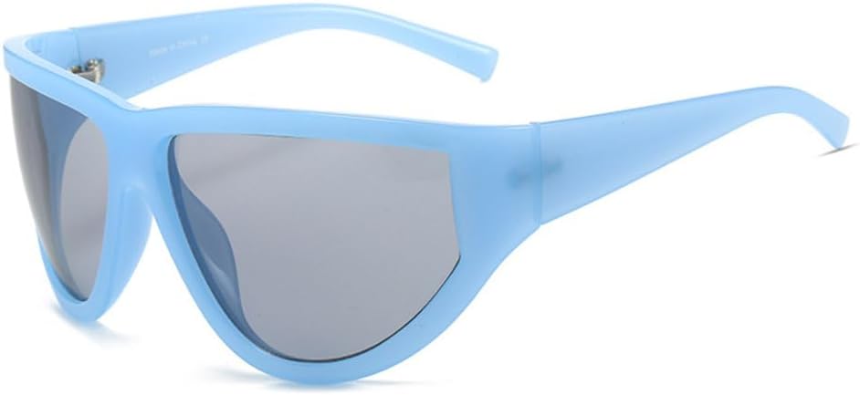 Спортивные солнцезащитные очки для женщин, уникальные большие панк-очки, мужские модные солнцезащитные очки в стиле хип-хоп, очки с защитой от УФ-излучения UV400 MTZJH
Спортивные солнцезащитные очки для женщин, уникальные большие панк-очки, мужские модные солнцезащитные очки в стиле хип-хоп, очки с защитой от УФ-излучения UV400 MTZJH