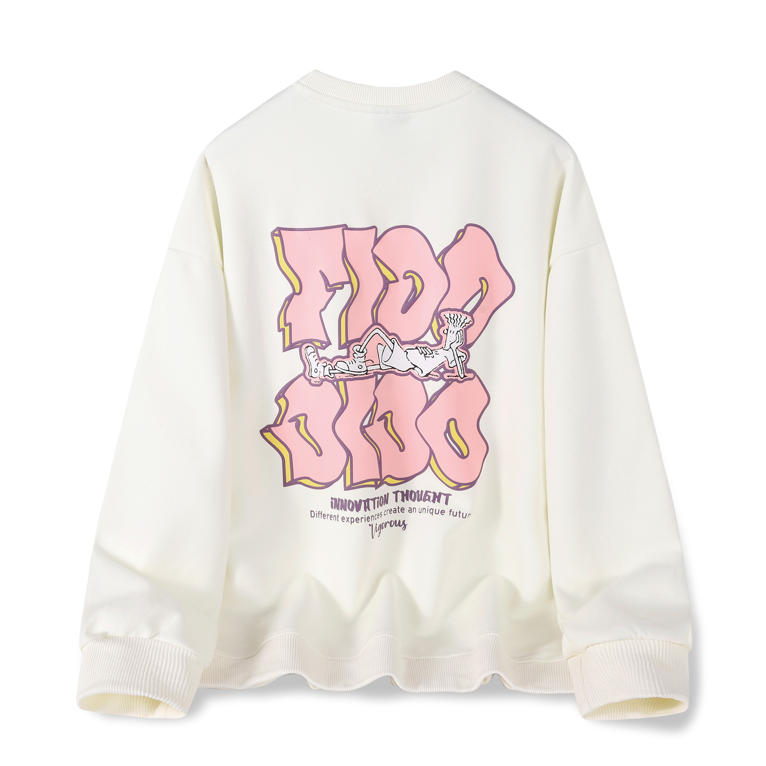 Унисекс свитшот FIDO DIDO, Ecru (Crew Neck)
Унисекс свитшот FIDO DIDO, Ecru (Crew Neck)