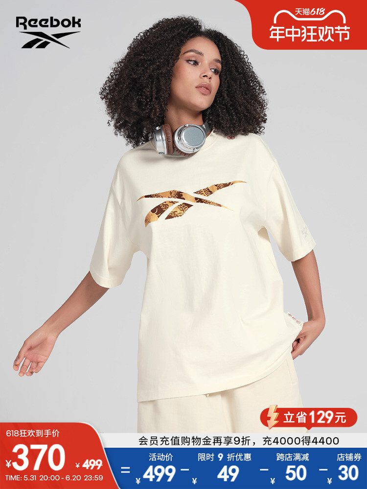 Футболка Reebok с короткими рукавами, темно-синий
Футболка Reebok с короткими рукавами, темно-синий