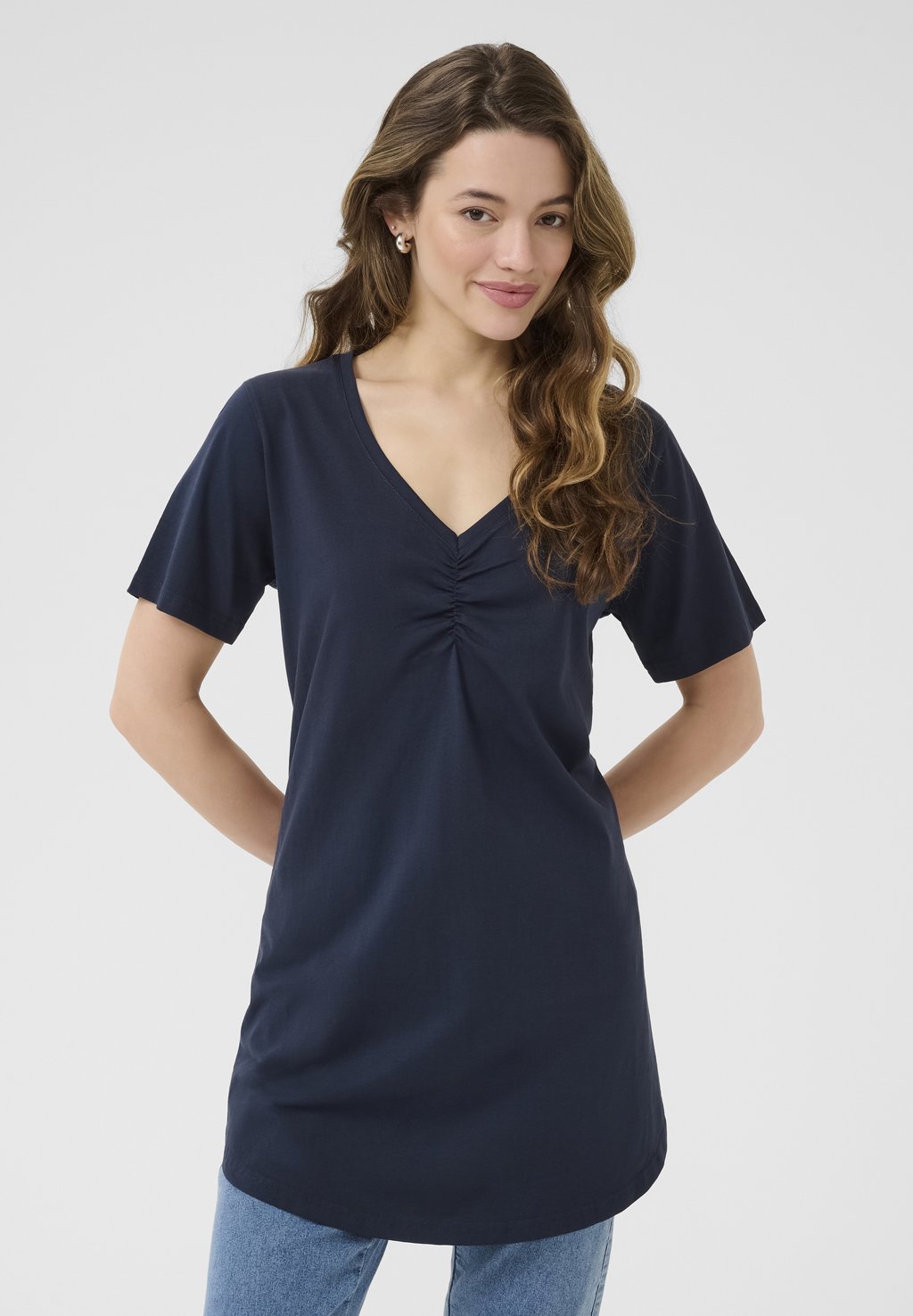 Базовая футболка KAANIKA GATHERING WITH A-SHAPE Kaffe, темно-синий
Базовая футболка KAANIKA GATHERING WITH A-SHAPE Kaffe, темно-синий