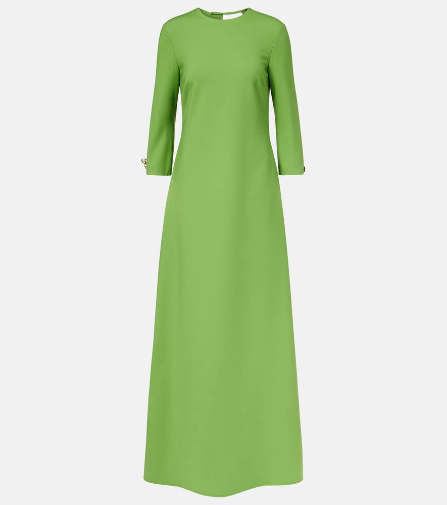 Украшенный кафтан из смесовой шерсти с открытой спиной Oscar de la Renta, Fern
Украшенный кафтан из смесовой шерсти с открытой спиной Oscar de la Renta, Fern