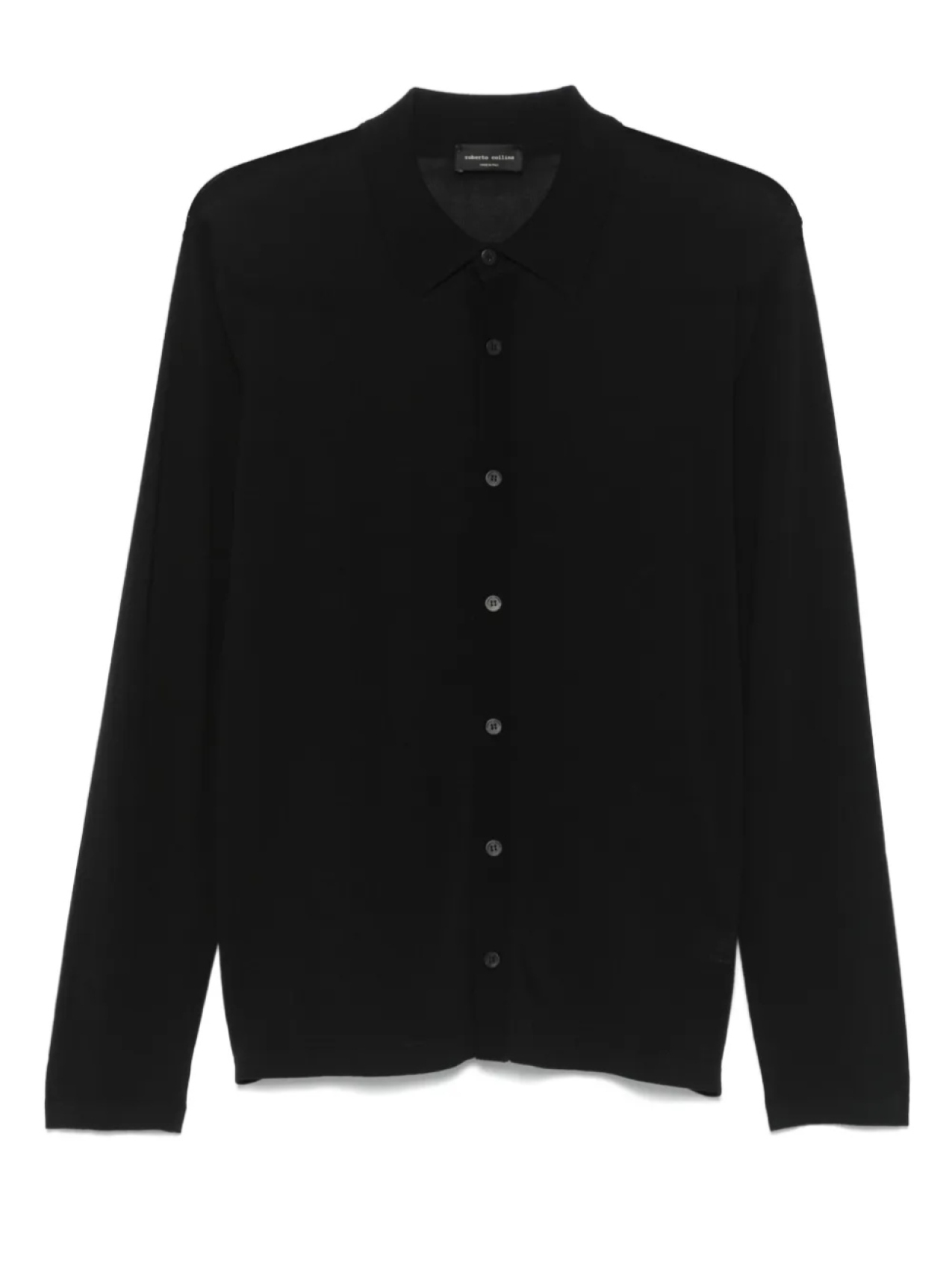 Рубашка на пуговицах Roberto Collina, черный
Рубашка на пуговицах Roberto Collina, черный