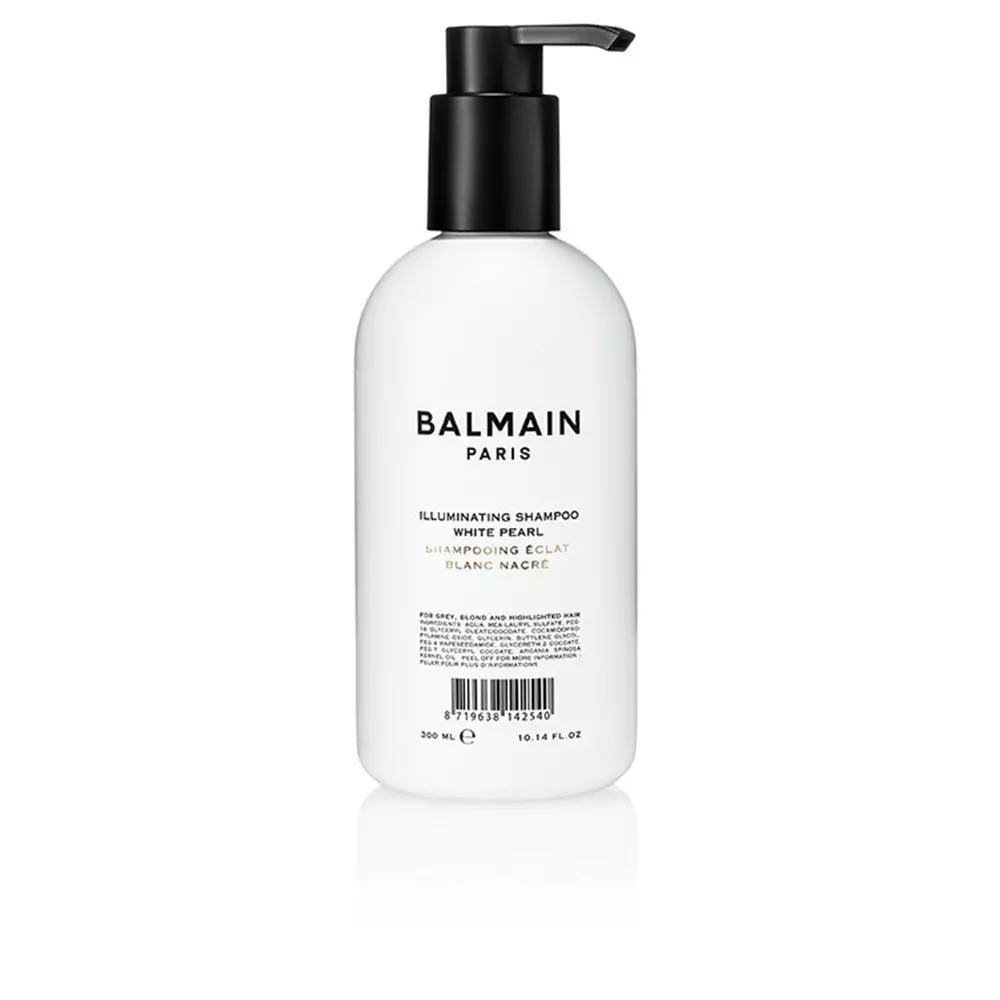 Шампунь Illuminating shampoo white pearl Balmain Hair, 300 мл.
Шампунь Illuminating shampoo white pearl Balmain Hair, 300 мл.