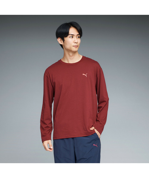 Мужская футболка с длинным рукавом, расслабленного кроя PUMA, коричневый
Мужская футболка с длинным рукавом, расслабленного кроя PUMA, коричневый